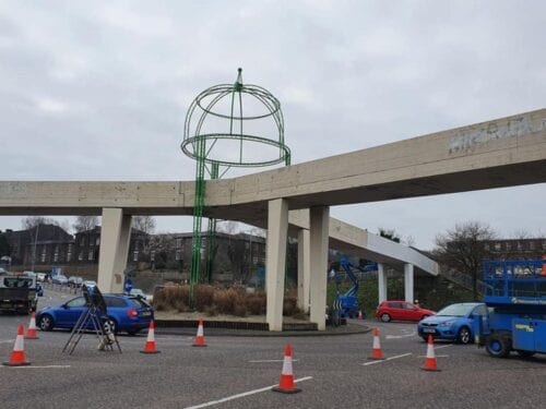 Volker Telford Way before
