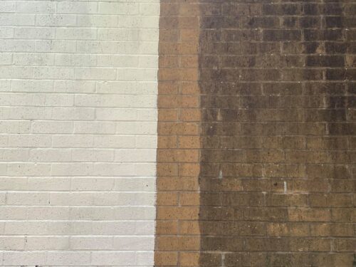 During painting works